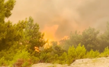 Τουρκία: Εκατοντάδες άνθρωποι εγκαταλείπουν τα σπίτια τους λόγω της φωτιάς