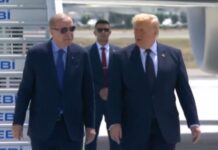 Έφτασε στην Άγκυρα για τη Σύνοδο του ΝΑΤΟ ο Τραμπ