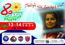 8ο Τουρνουά «Μαργαρίτα Σαπλαούρα»: Το Αγρίνιο παίζει μπάσκετ για έναν μεγάλο σκοπό