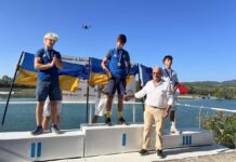 Με συναρπαστικούς τελικούς συνεχίστηκε το Πανευρωπαϊκό Πρωτάθλημα Νέων Θαλάσσιου Σκι στη Λίμνη Στράτου