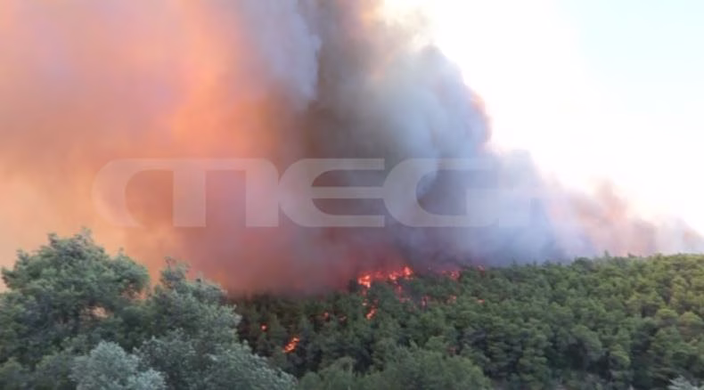Πόρτο Γερμενό: Mega fire και ολονύχτια μάχη με τις φλόγες – Κάηκαν σπίτια & δάση