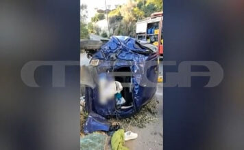 Κρήτη: Αυτοκίνητο έπεσε από τη γέφυρα της Παντάνασσας