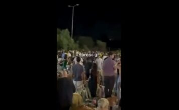 Αντίρριο: Άγριο ξύλο σε πανηγύρι – «Ιπτάμενα» τραπέζια & καρέκλες υπό τους ήχους του κλαρίνου