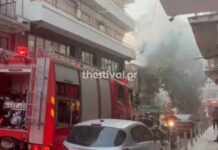 Θεσσαλονίκη: Πυρκαγιά σε εγκαταλελειμμένο κτίριο – Γέμισε καπνούς η περιοχή
