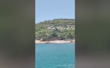 Σπέτσες: Ελικόπτερο προσγειώθηκε σε παραλία του νησιού – Οι συλλήψεις & τα ναρκωτικά