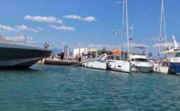 Αίγινα: Πρόσκρουση ιστιοφόρου σε ελλιμενισμένα σκάφη