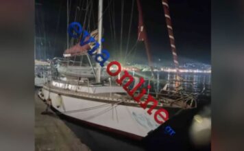 Ερέτρια: Ταχύπλοο «καρφώθηκε» σε αγκυροβολημένο ιστιοφόρο – Δύο τραυματίες