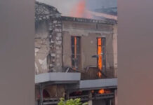 Συναγερμός στην Πάτρα: Επικίνδυνο για κατάρρευση το κτίριο όπου ξέσπασε φωτιά