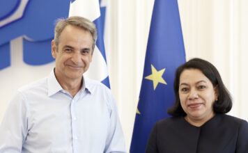 Συνάντηση Μητσοτάκη με την υποψήφια για το αξίωμα του νέου γενικού γραμματέα του ΟΗΕ