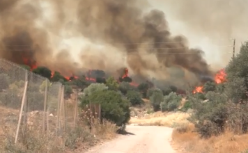 Πύρινος όλεθρος σε Κανδήλι, Κρύο Πηγάδι, Αγία Σκέπη – Στα σπίτια οι φλόγες
