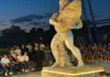Παναιτωλικός: Μικροί και μεγάλοι φωτογραφίζονται με το άγαλμα του Τίτορμου!