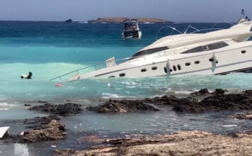 Κύθηρα: Θαλαμηγός προσάραξε σε βραχώδη ακτή – Σώος ο μοναδικός επιβαίνων