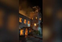 Πάτρα: Τεράστια πυρκαγιά στο ιστορικό οινοποιείο Achaia Clauss