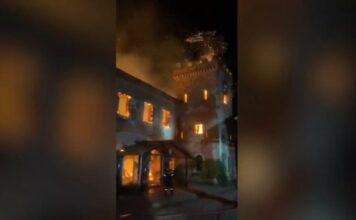 Πάτρα: Τεράστια πυρκαγιά στο ιστορικό οινοποιείο Achaia Clauss