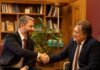 Ο Νίκος Ανδρουλάκης καλωσόρισε τον Αλέξανδρο Αυλωνίτη στην ΚΟ του ΠΑΣΟΚ – «Χαίρομαι που θα ενώσουμε τις δυνάμεις μας για την πολιτική αλλαγή»