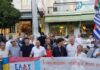 ΕΛΑΣ: Κατάθεση λουλουδιών στη μνήμη του Παύλου Φύσσα στο Κερατσίνι