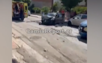 Λαμία: Μεθυσμένος οδηγός σκόρπισε πανικό – Συγκρούστηκε με πολλά οχήματα