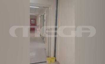ΠΑΓΝΗ: Πλημμύρισε όροφος του νοσοκομείου – Έπεσε γυψοσανίδα