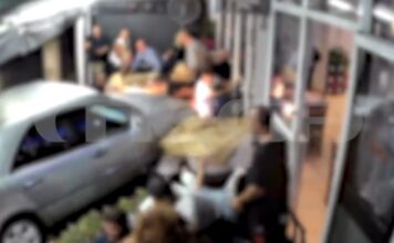 Θεσσαλονίκη: Στο αυτόφωρο ο μεθυσμένος οδηγός που «μπούκαρε» με το αυτοκίνητό του σε ταβέρνα γεμάτη πελάτες