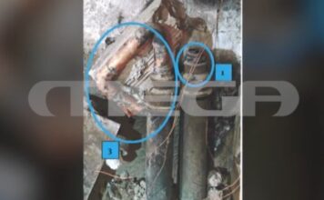 Νέα φωτογραφικά ντοκουμέντα από τους χαλκοσωλήνες που έκλεψαν οι 3 κατηγορούμενοι με αποτέλεσμα την έκρηξη στην Πλάκα