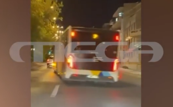 Συνελήφθη οδηγός λεωφορείου που έκανε επικίνδυνους ελιγμούς & πέρασε δύο κόκκινα φανάρια στη Μεσογείων – Ντοκουμέντο