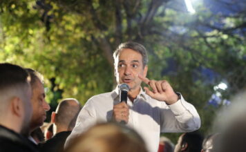 Μητσοτάκης από Βριλήσσια: Πολιτικός μονόδρομος η αυτοδυναμία, όχι για τη ΝΔ αλλά για τη χώρα