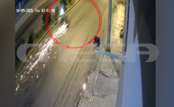MEGA ντοκουμέντο από το τροχαίο δυστύχημα στη λεωφόρο Θηβών – Δύο νεκροί